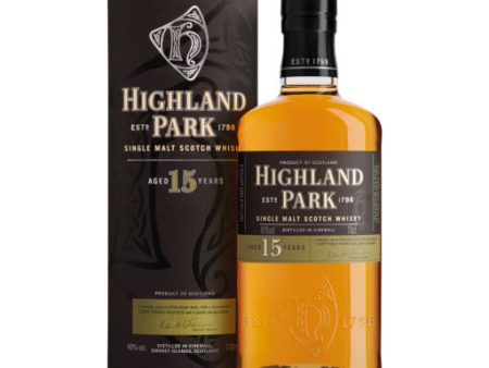 Highland Park 15 Year Old Single Malt Scotch Whisky Online Sale