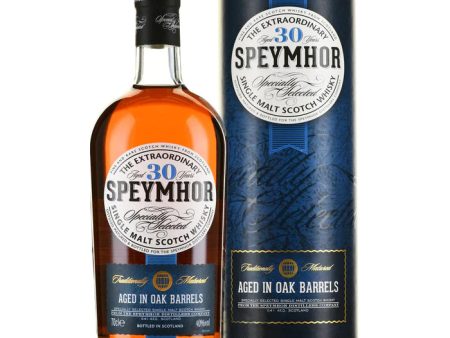 Speymhor  Scotch Single Malt 30 Year For Sale