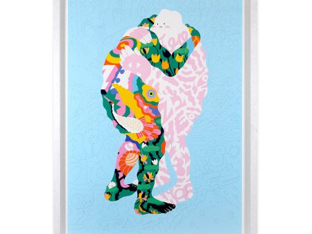 The Embrace (Embellished Print) Supply