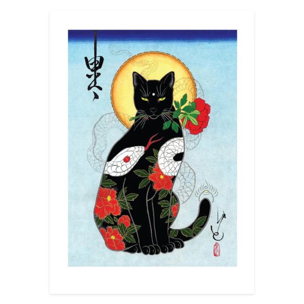 Black Cat (Rose Cat) on Sale