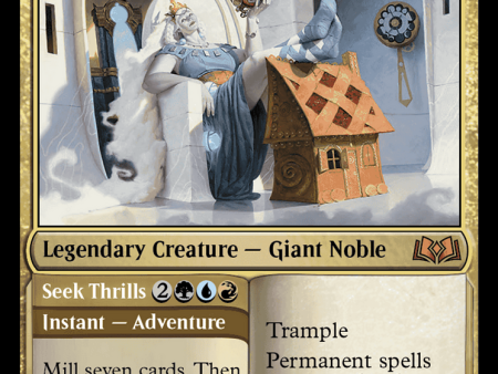 Beluna Grandsquall    Seek Thrills [Wilds of Eldraine] Cheap