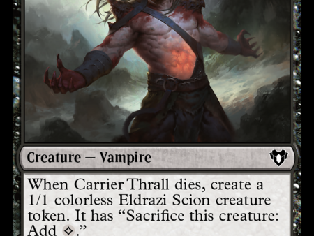 Carrier Thrall [Commander Masters] Online now