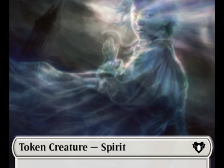 Spirit Token (10) [Commander Masters Tokens] Online now