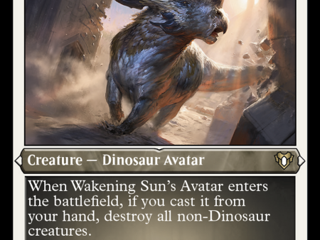 Wakening Sun s Avatar (Foil Etched) [Commander Masters] Hot on Sale