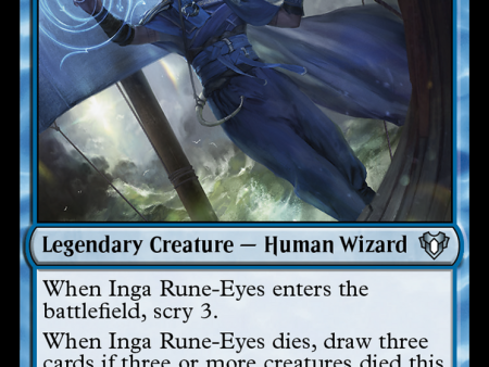 Inga Rune-Eyes [Commander Masters] Sale