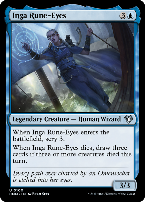 Inga Rune-Eyes [Commander Masters] Sale