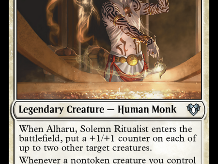 Alharu, Solemn Ritualist [Commander Masters] on Sale