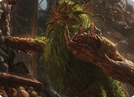 Treebeard, Gracious Host Art Card [The Lord of the Rings: Tales of Middle-earth Art Series] Sale