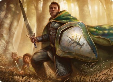 Boromir, Warden of the Tower Art Card [The Lord of the Rings: Tales of Middle-earth Art Series] For Discount