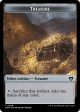 Treasure    Spider Double-Sided Token [Commander Masters Tokens] on Sale