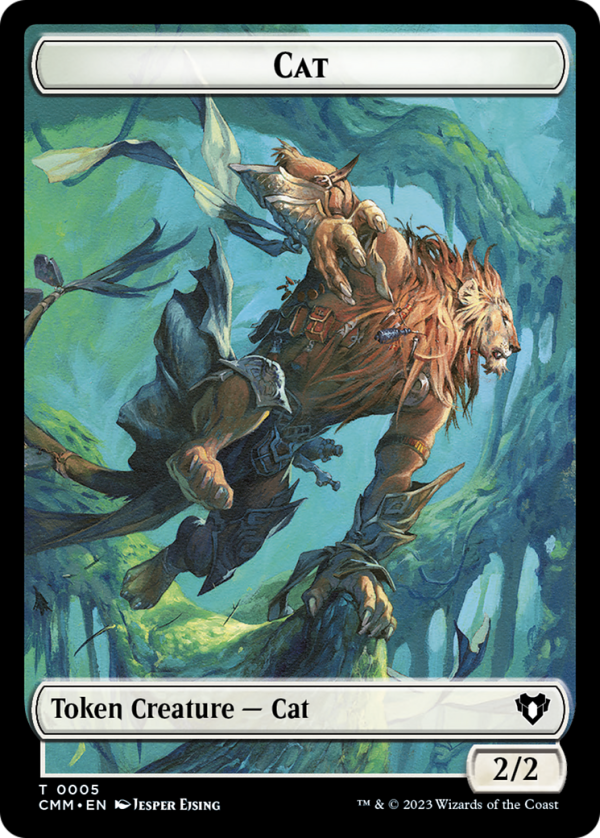 Cat Token (05) [Commander Masters Tokens] Online now