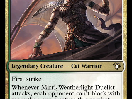 Mirri, Weatherlight Duelist [Commander Masters] Supply