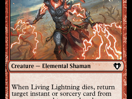 Living Lightning [Commander Masters] Discount