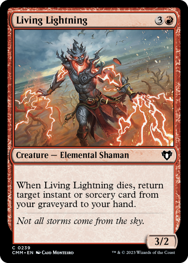 Living Lightning [Commander Masters] Discount