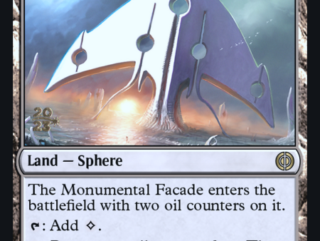 The Monumental Facade [Phyrexia: All Will Be One Prerelease Promos] Online Sale