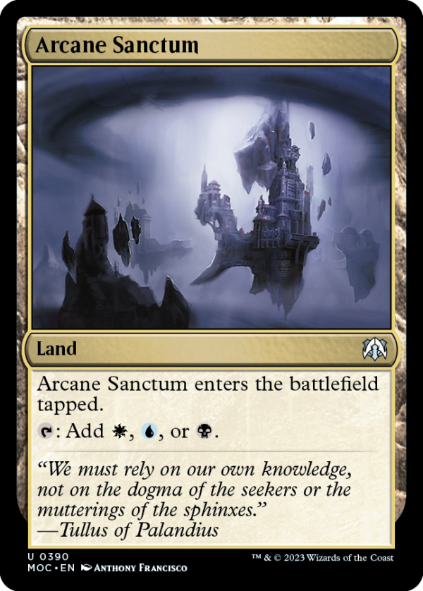 Arcane Sanctum [March of the Machine Commander] Supply