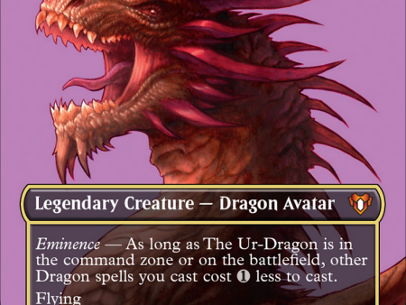 The Ur-Dragon (Borderless Profile) [Commander Masters] Online