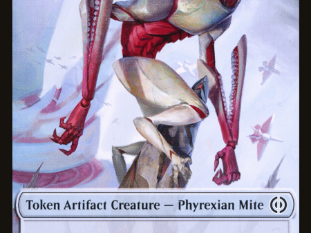 Phyrexian Mite (011)    Cat Double-Sided Token [Phyrexia: All Will Be One Tokens] Online Sale