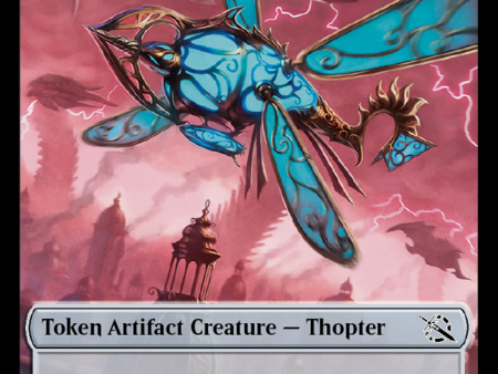 Thopter    Beast Double-Sided Token [March of the Machine Commander Tokens] Discount