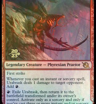 Urabrask    The Great Work [March of the Machine Prerelease Promos] Hot on Sale