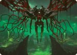 Archfiend of the Dross Art Card [Phyrexia: All Will Be One Art Series] For Cheap