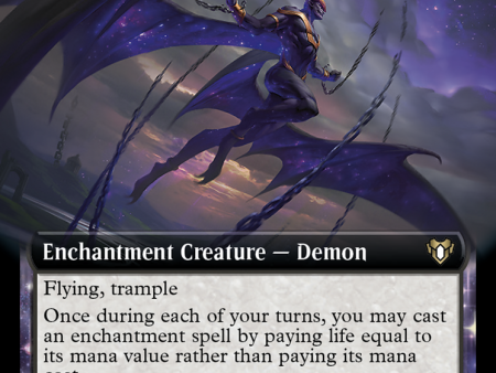 Demon of Fate s Design (Extended Art) [Commander Masters] Fashion