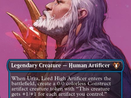 Urza, Lord High Artificer (Borderless Profile) [Commander Masters] Supply