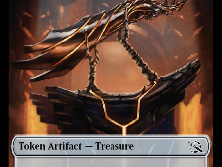 Treasure (21)    Phyrexian Saproling Double-Sided Token [March of the Machine Tokens] For Cheap