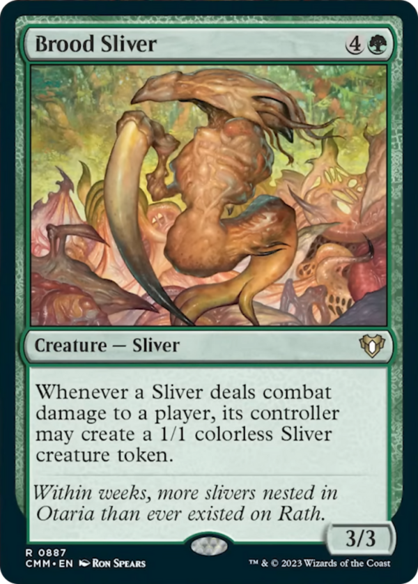 Brood Sliver [Commander Masters] For Sale