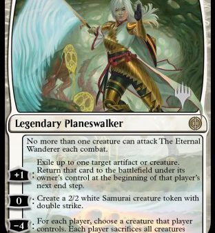 The Eternal Wanderer (Promo Pack) [Phyrexia: All Will Be One Promos] Online