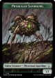 Treasure (21)    Phyrexian Saproling Double-Sided Token [March of the Machine Tokens] For Cheap