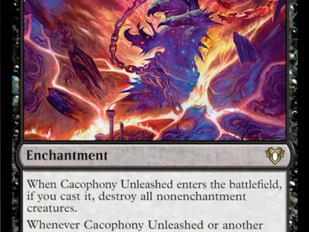 Cacophony Unleashed [Commander Masters] Online