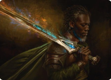 Anduril, Flame of the West Art Card [The Lord of the Rings: Tales of Middle-earth Art Series] Online now