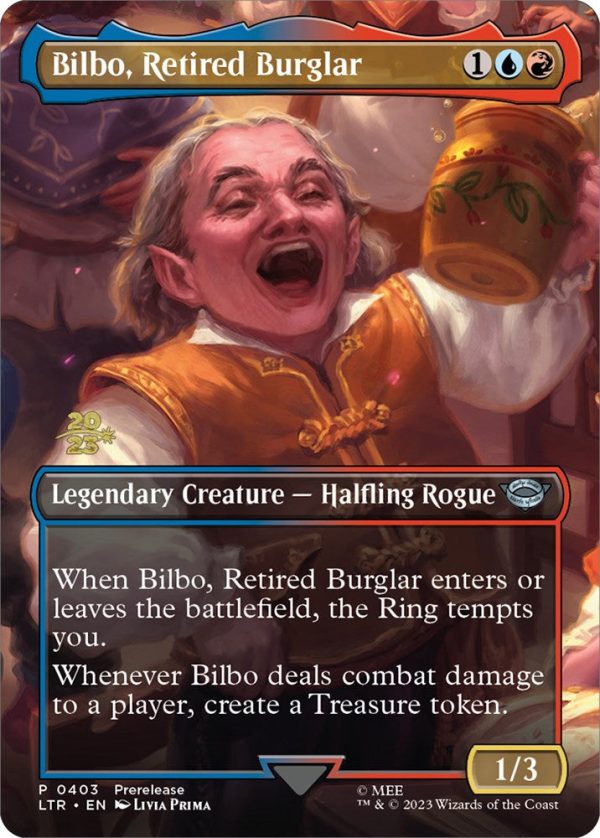 Bilbo, Retired Burglar [The Lord of the Rings: Tales of Middle-Earth Prerelease Promos] Online