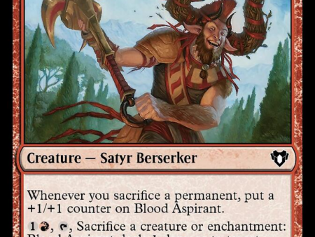 Blood Aspirant [Commander Masters] on Sale