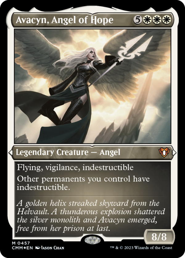 Avacyn, Angel of Hope (Foil Etched) [Commander Masters] For Sale