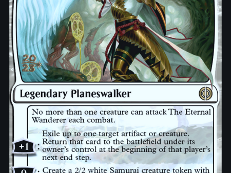 The Eternal Wanderer [Phyrexia: All Will Be One Prerelease Promos] Fashion