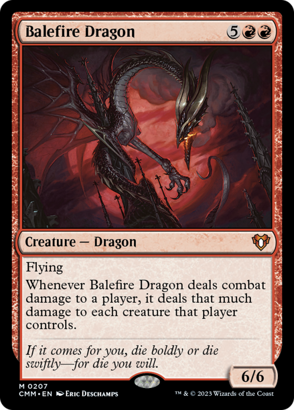 Balefire Dragon [Commander Masters] Discount