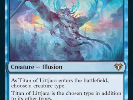 Titan of Littjara [Commander Masters] For Sale