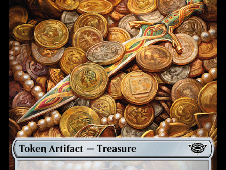 Treasure    Wraith Double-Sided Token [The Lord of the Rings: Tales of Middle-Earth Commander Tokens] Discount