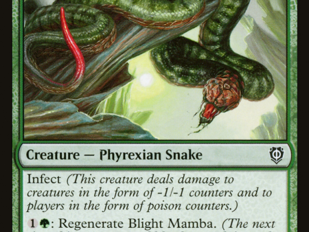 Blight Mamba [Phyrexia: All Will Be One Commander] Hot on Sale