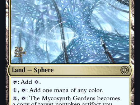 The Mycosynth Gardens [Phyrexia: All Will Be One Prerelease Promos] For Cheap