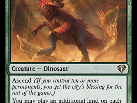 Wayward Swordtooth [Commander Masters] Supply