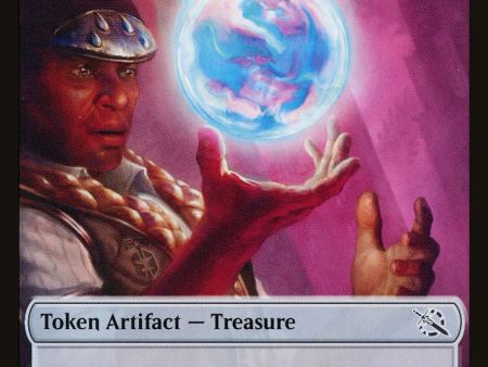 Treasure (20)    Teferi Akosa of Zhalfir Emblem Double-Sided Token [March of the Machine Tokens] Fashion