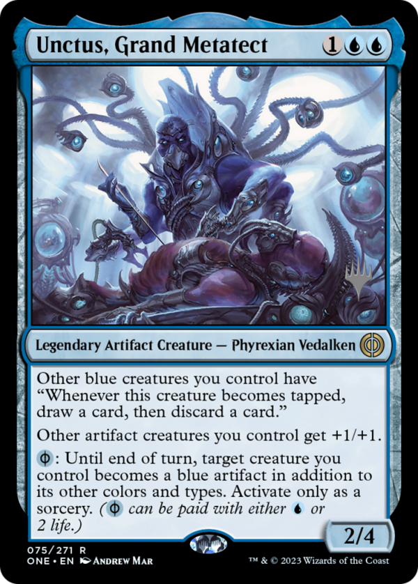 Unctus, Grand Metatect (Promo Pack) [Phyrexia: All Will Be One Promos] Online