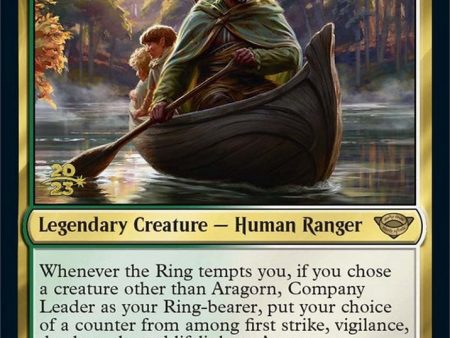 Aragorn, Company Leader [The Lord of the Rings: Tales of Middle-Earth Prerelease Promos] Hot on Sale