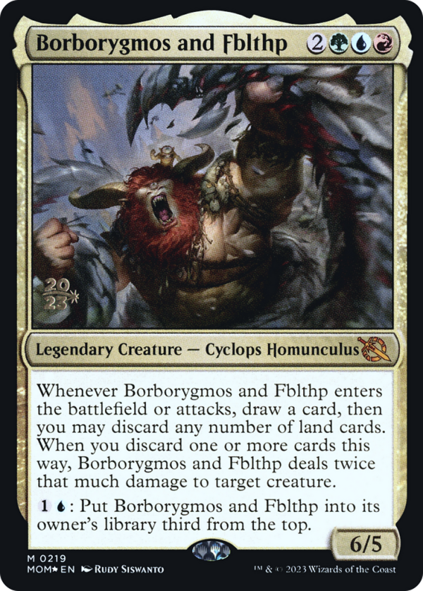 Borborygmos and Fblthp [March of the Machine Prerelease Promos] Online now