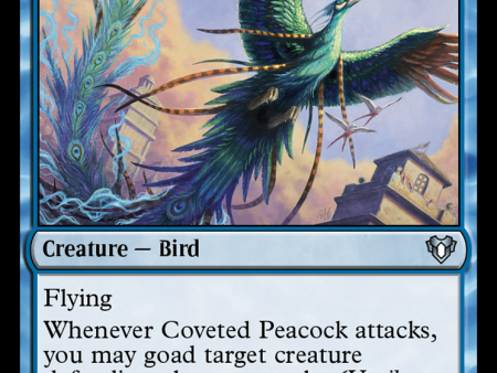 Coveted Peacock [Commander Masters] Discount