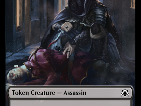 Assassin    Knight (10) Double-Sided Token [March of the Machine Commander Tokens] Hot on Sale