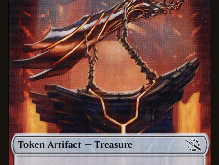 Treasure (21)    Wrenn and Realmbreaker Emblem Double-Sided Token [March of the Machine Tokens] Fashion